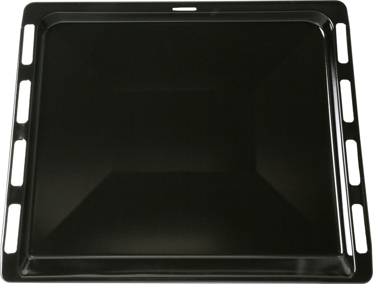 Bosch Siemens 00662999 Backblech emailliert, schwarz emailiert, für Drehspiessgeräte, 465 x 375 x 29 mm
