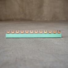 Protec.class PPS210112GG Phasenschiene Gabelschuhausführung 210mm, 12-polig, 1-phasig, 63A (05104614)