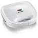 Severin SA 2971 Sandwich-Toaster, 600W, Temperaturregler, Antihaftbeschichtung, Betriebskontrollleuchte, weiß