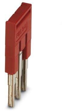 Phoenix Contact FBS 3-4 Steckbrücke, 17,5A, 3-Polig, rot, 50 Stck. (3030129)