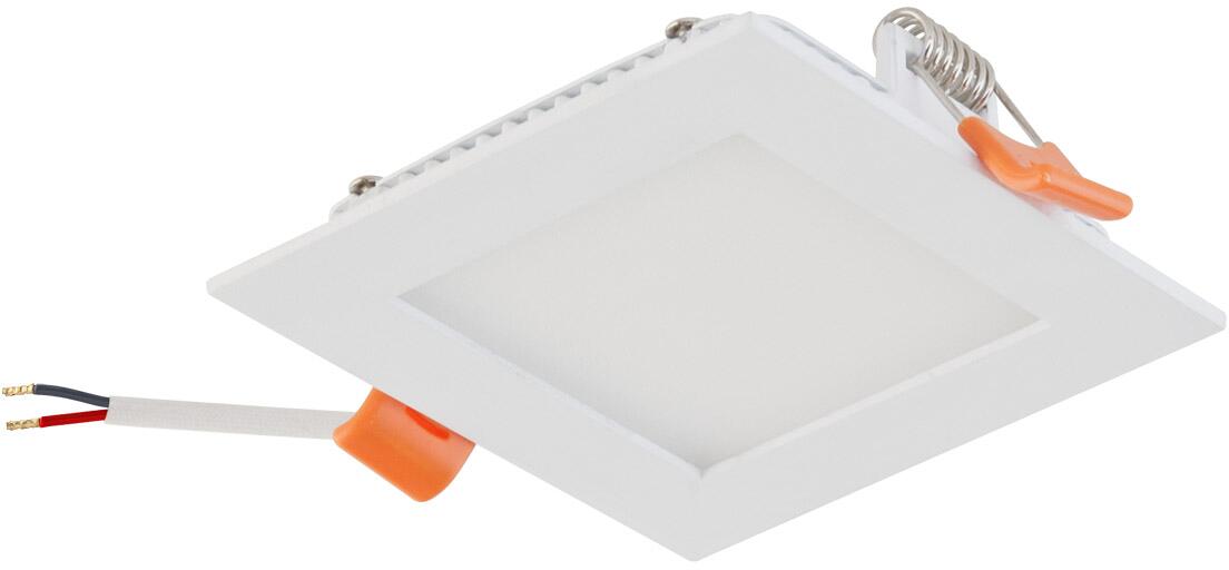 EVN LPQ-Serie LED Einbaupanel, quadratisch, IP20, 5W, 2700K, 345lm, 350mA, weiß (LPQW093527)