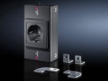 Rittal SZ Steckdosenbox für Systemleiste, LED (2500710)