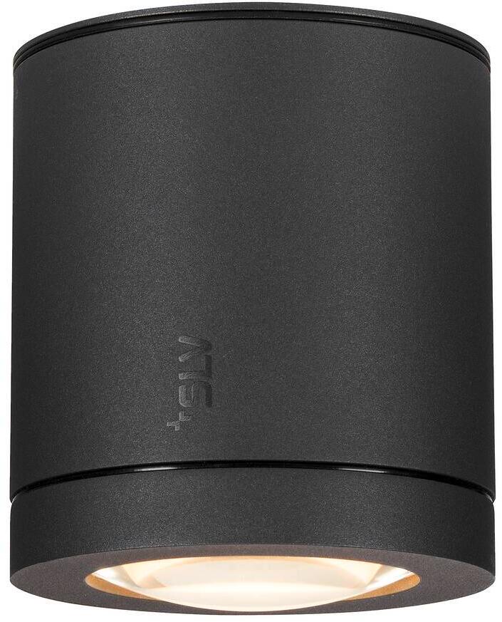 SLV ENOLA OCULUS CL Deckenaufbauleuchte, LED, 11W, 1000/1100lm, 3000/4000K, anthrazit (1006327)