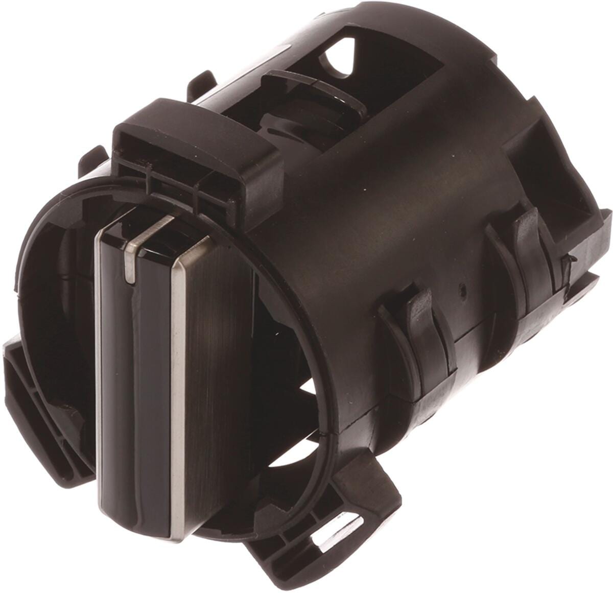 Bosch Siemens 10004323 Drehgriff, schwertförmig, versenkbar, Edelstahl, unbeleuchtet;