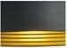 SLV FORCHINI M Pendelleuchte für Hochvolt-Stromschiene 1Phasen, schwarz/gold, Ø 40 cm, inkl. 1Phasen-Adapter silbergrau (143930)