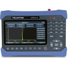 TELESTAR 5401254 Pegelmessgerät, DVB-S/S2/T/T2/C, MPEG-2/MPEG-4, 7" LCD Display