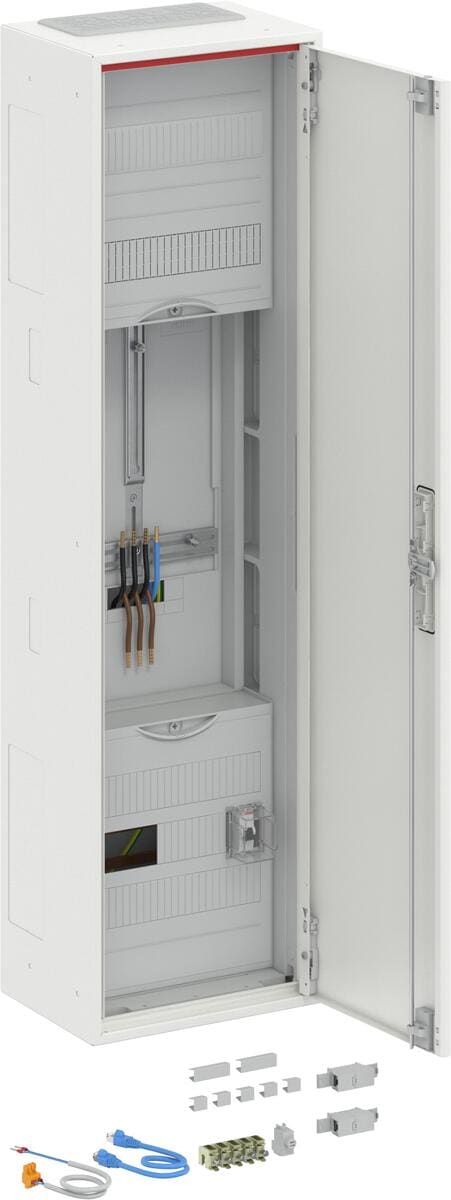 STRIEBEL & JOHN DA17GA Komplettschrank A17 1Z, 1100x300x215mm, 1 Zähler, 63A (2CPX054275R9999)
