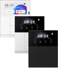 GVS KNX-Raumcontroller WALTZ TOUCH+ PAD, 3-fach, Aluminium, in schwarz, weiß oder silber (CHTFB-3.0/6.1.xx)