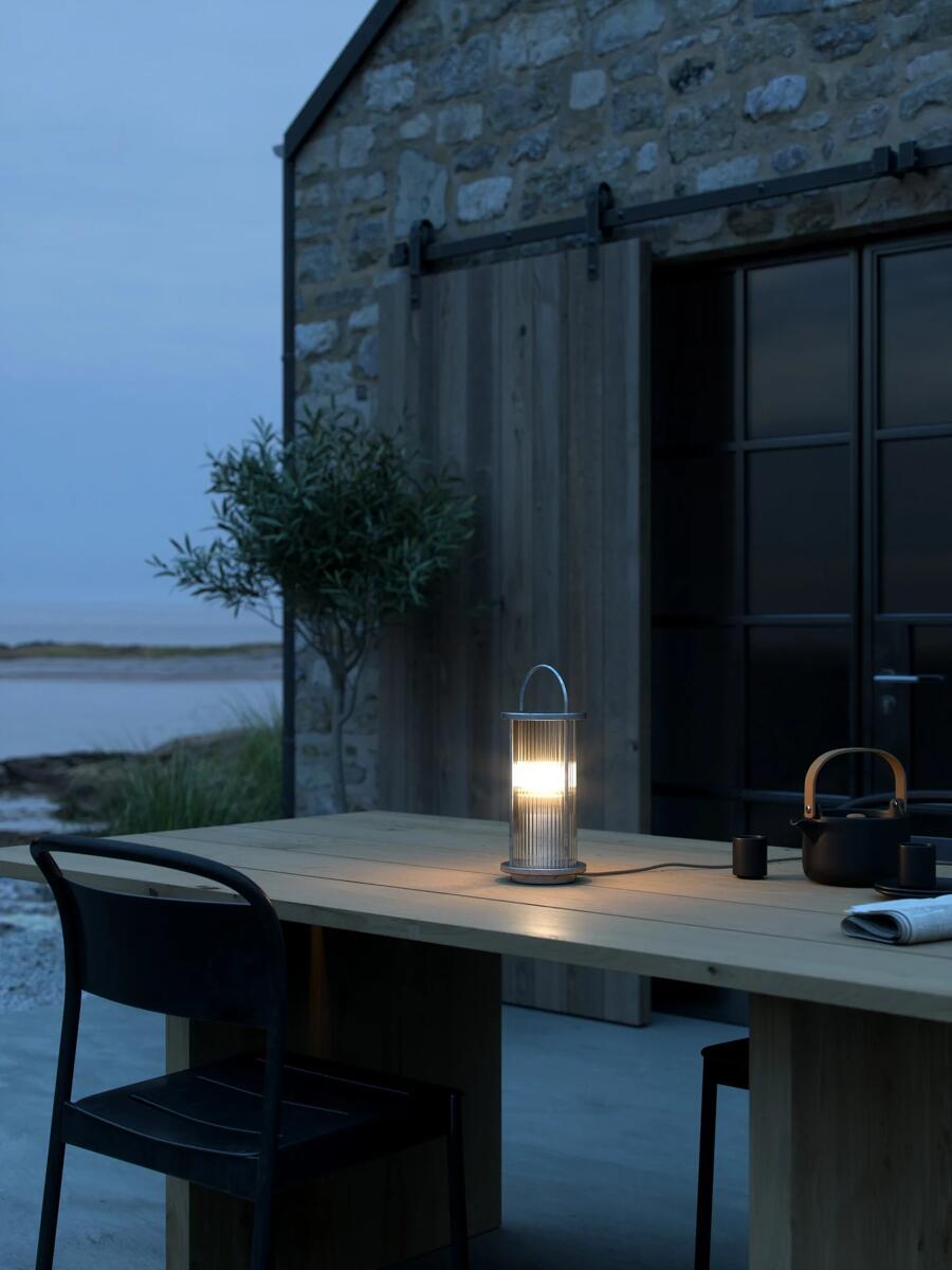 Nordlux Linton Tischlampe, E27, IP54, 15W, Verzinkt (2218295031)