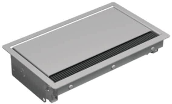 Bachmann CONI Einbaurahmen, kurz, silbergrau (338.0203)