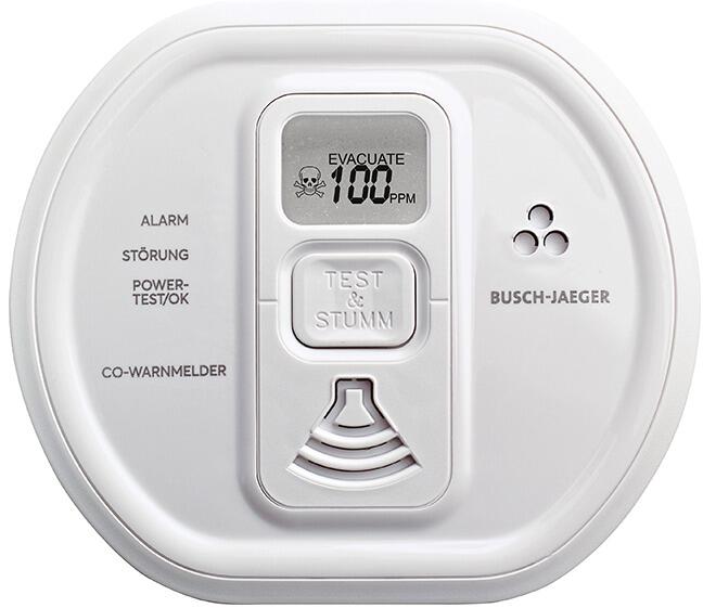 Busch-Jaeger 6839/01-84 Busch-CO Alarm ProfessionalLINE, Busch-free@home, studioweiß (2CKA006800A2869)