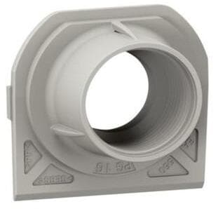Legrand Plexo New 1-fach Kabeleinführung PG 16, grau (069648L)