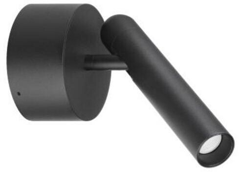 Brumberg CUBA LED-Wandanbaustrahler, dreh- und schwenkbar, 4,2W, 220lm, 3.000K, 38°, schwarz (10122183)