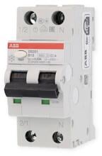 ABB DS201A-B13/0,03 FI/LS-Schalter 6kA, 2-polig, Typ A (2CSR255180R1135)
