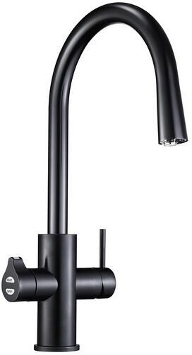 Clage Celsius Arc AIO schwarz matt Entnahmearmatur