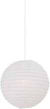 Nordlux Riso 35 LampShade, Lampenschirm, Durchmesser 350mm, Papier, weiß (14093501)