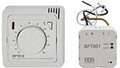 InfraNOMIC Z-FTHA-UP Funkthermostat Analog mit Unterputzempfänger, Elektrobock, weiß