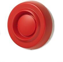 Siemens FDS224-R Akustischer Signalgeber 99 dB, 16 Töne, Kurzschlussisolator, EN 54-23, 12-33 V DC, rot (S54364-F1-A1)