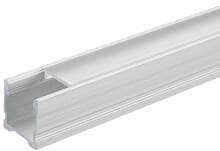 Nobile Alu U-Profil 4 TP, für Bänder bis 15mm, 2000x19x20mm (5011148802)