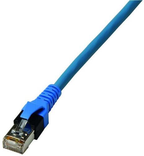 Protec.net PPK6a blau Patchkabel -ISO RJ45 blau 0,5m