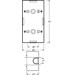 Busch-Jaeger 1702-81 Aufputz-Gehäuse, future linear, 2-fach Gehäuse, anthrazit (2CKA001799A0900)