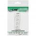 InLine® Steckdosenleiste, 5-fach Schutzkontakt, mit Schalter, 1,5m, weiß (16451G)