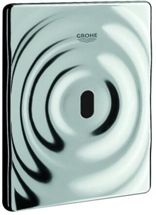 GROHE Tectron Surf Infrarot-Elektronik, für Urinal, Fertigmontageset für Rapido U oder Rapido UMB, 6 V Lithium-Batterie, Typ CR-P2, chrom (37337001)
