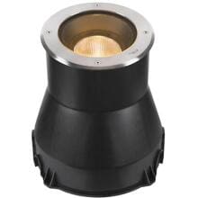 SLV DASAR 2.0 L Outdoor Bodeneinbauleuchte, LED, rund, 24°, 3000K, DALI, edelstahl (1007243)