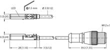 Turck BIM-UNT-AY1X-0,3-RS4.21/S1139 Magnetfeldsensor für Pneumatikzylinder (4685765)