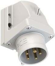 PCE CEE-Wandgerätestecker, 16A, 5p, 1h, IP44 (515-1)
