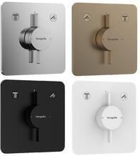 hansgrohe DuoTurn Q Mischer Unterputz für 2 Funktionen, Metall|Kunststoff, 29,5 l/min