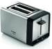 Bosch TAT5P420DE Kompakt Toaster, 970W, 2 Scheiben, DesignLine, Gleichmäßiges Röstbild, Edelstahl