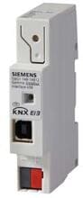 Siemens N 148/12 KNX USB-Interface galvanisch getrennt, DIN-Schienenmontage TH35, USB 2.0/3.0 kompatibel, integrierter Busankoppler, Versorgung über Bus/USB (5WG1148-1AB12)