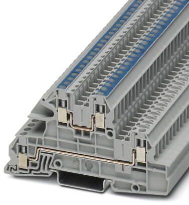 Phoenix Contact UTI 2,5-L/N Dreistock-Installationsklemmen grau (3076035)