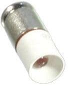 Scharnberger & Hasenbein Single-LED T1 3/4 6,3x16mm, MG 20-28VAC/DC, mit Einweggleichrichter, 0,4W, weiß (35514)