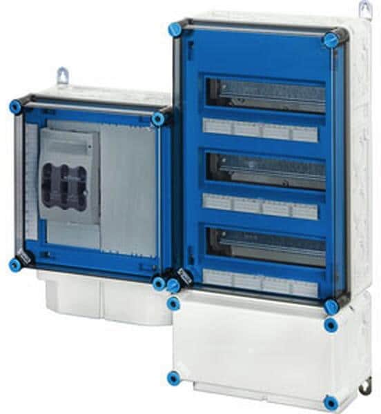 Hensel Mi PV 6111 PV-Wechselrichter-Sammler mit Automatengehäusen