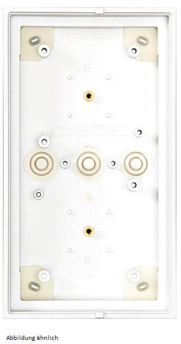 MOBOTIX MX-OPT-Box-2-EXT-ON-BL Aufputzgehäuse, 2-fach, schwarz