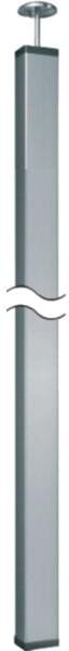 Hager DA200 Deckenanschlusssäule Spanntechnik 28-31m eloxiert, natur (DAS802800ELN)