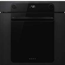 Smeg SFP6201TB EEK: A+ Einbaubackofen, 60 cm breit, Pyrolyse, Turbo-Heißluft, 10 Backfunktionen, schwarz