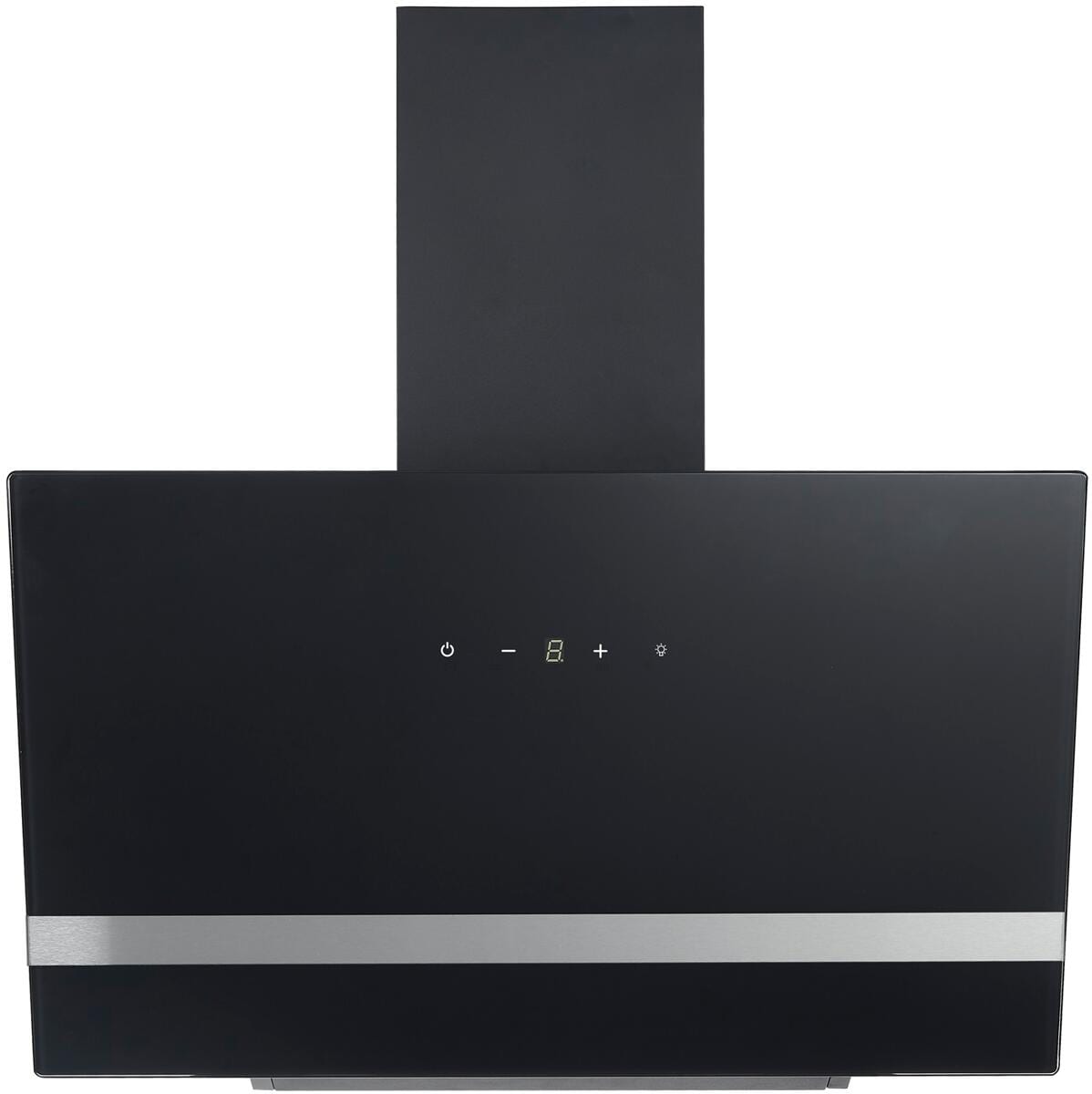 respekta CH24080SM Hera Kopffreihaube, 80 cm breit, TouchControl, Nachlauftimer, Geschwindigkeitsstufen 3, Schwarz