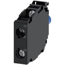 Siemens 3SU1401-1BF24-1AA0 Ampel LED-Modul mit integrierter LED AC 230V, Sirius Act, Schraubanschluss, für Frontplattenbefestigung, rot-gelb-grün