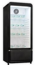 Exquisit GKS180-GT-431D Stand Flaschenkühlschrank, 54 cm breit, 200 L, NoFrost, schwarz