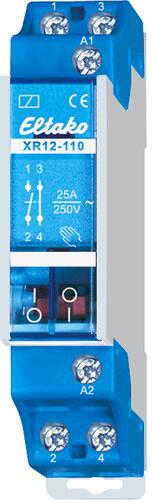 Eltako XR12-110-230V, Installationsschutz, 1- und 2-polig 25A/250V AC (22110930)