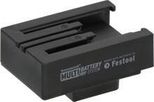 Brennenstuhl Adapter Festool für LED Baustrahler im brennenstuhl® Multi Battery 18V System, schwarz (1172640073)