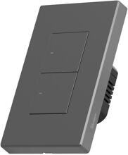 Sonoff M5-2C-120 SwitchMan Smart Wandschalter-M5 Matter, dunkelgrau