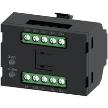 Siemens 3SU1400-1GD10-1AA0 Elektronikmodul IO-Link für ID-Schlüsselschalter, mit 5 vorprogrammierten Schaltern, Controller und RFID Authentifizierung, schwarz, DC 24 V