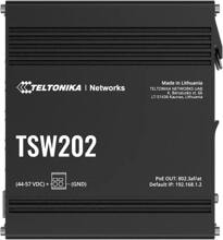 Teltonika TSW202 8-Port Switch +2 SFP POE+ managebar, schwarz (TSW202000000)