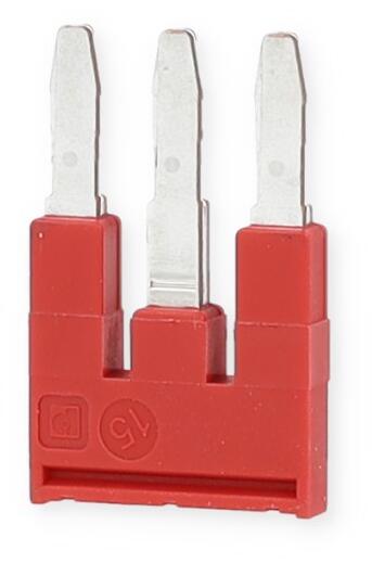 Phoenix Contact FBS 3-5 Steckbrücke rot (3030174), 24A, 3-Polig