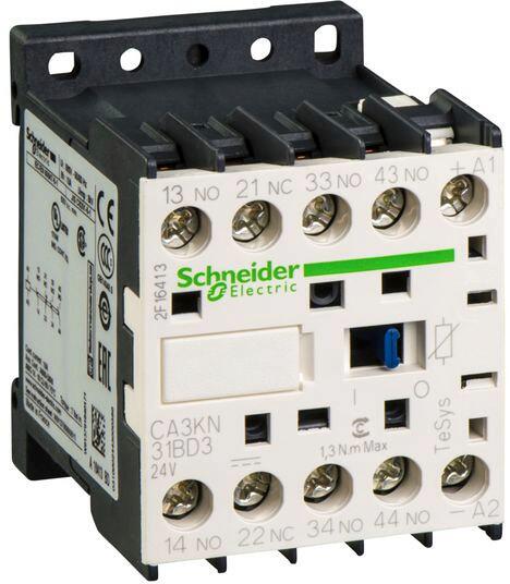 Schneider Electric CA3KN31BD3 Hilfsschütz, 10A, 24V DC