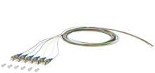 METZ CONNECT OpDAT Pigtail ST-UPC, OS2, 6 Farben, 2 m ( 150Q1AO0020E6 )